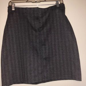 high waisted mini skirt